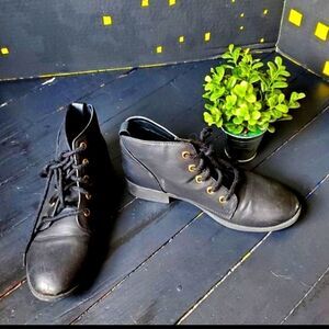 Candies Black Shoes 